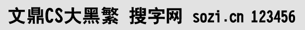 文鼎CS大黑繁
