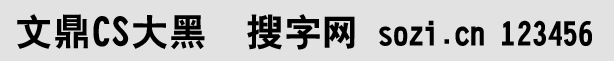 文鼎CS大黑